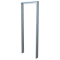 Leaning bracket made of flat steel 80 x12mm | with beam | total width: 450 mm | hot-dip galvanized